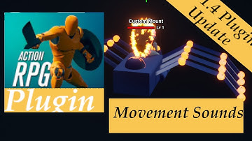 ARPG - Custom Plugin - Update 1.4 - Mount Sounds Flying and walking  [4K]