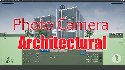 UE4 Photo Camera - rendering 4K / Activation
