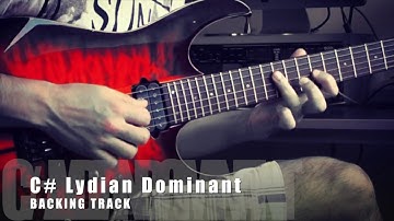 C# Lydian Dominant Backing Track