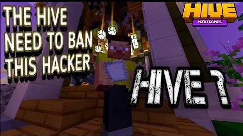 Hacker in the hive server |Anti-cheat not working ./MCPE