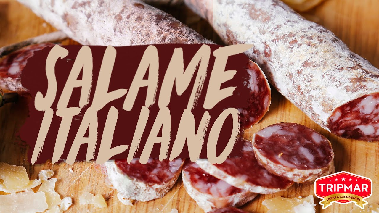 COMO FAZER SALAME ITALIANO TRIPMAR YouTube
