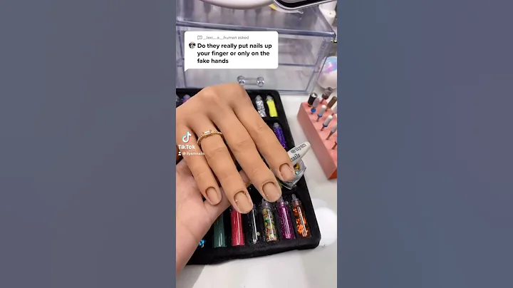 Question: Do they really put nails up your finger? #nails #shorts #nailart - DayDayNews