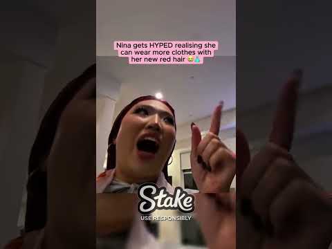 Nina Gets Hyped Realizing She Can Wear More Clothes Nina Ninalin