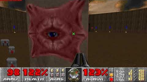 Doom 2 2 Cyberdemons Oh My UV Max with Colorful Hell