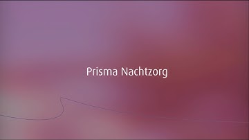 Zorginnovatie - Nachtzorg Prisma
