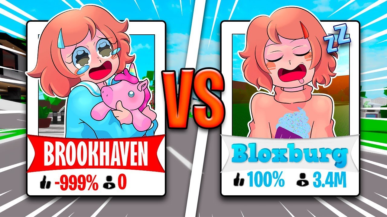 Roblox | Brookhaven vs Bloxburg Morning Routine!