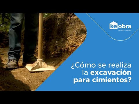 Video: ¿Qué es la zanja de cimentación?