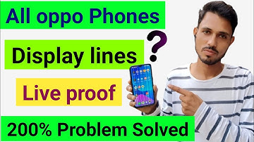 oppo a3s screen line problem | screen flickering problem in android | oppo a3s display line problem
