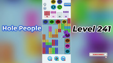 Hole People Level 241 Walkthrough 🕳️ | Step-by-Step Guide | Go Answer