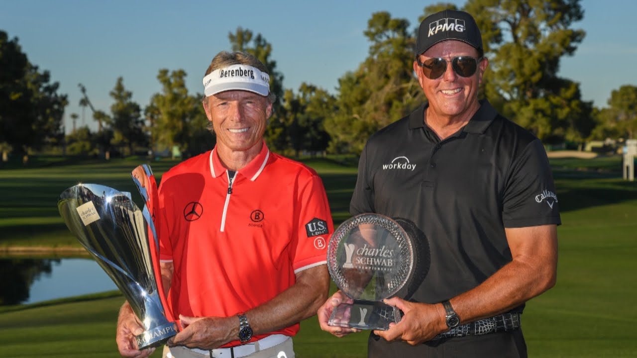 Phil wins Schwab Cup championship, Bernhard wins sixth Schwab Cup title.