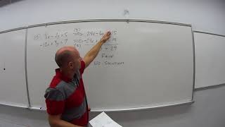 10.1.3.3 Special Cases - No Solution and Infinite Solutions