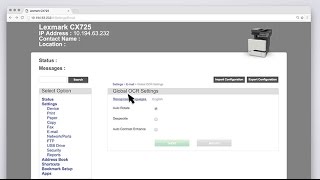 Accuread Ocrconfiguring The Ocr Settings