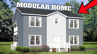 2Nd Story Porch On This Modular Home Incredible Prefab House Layout