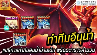 Summoners War : ไกด์การทำทีมฟาร์ม อินุน้ำ 3 ตัวบ้านเด็ก ทำง่ายไม่เปลืองรูน