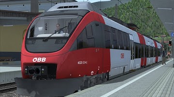 Train Simulator 2018: OBB 4023 - Mürzzuschlag to Payerbach Timelapse