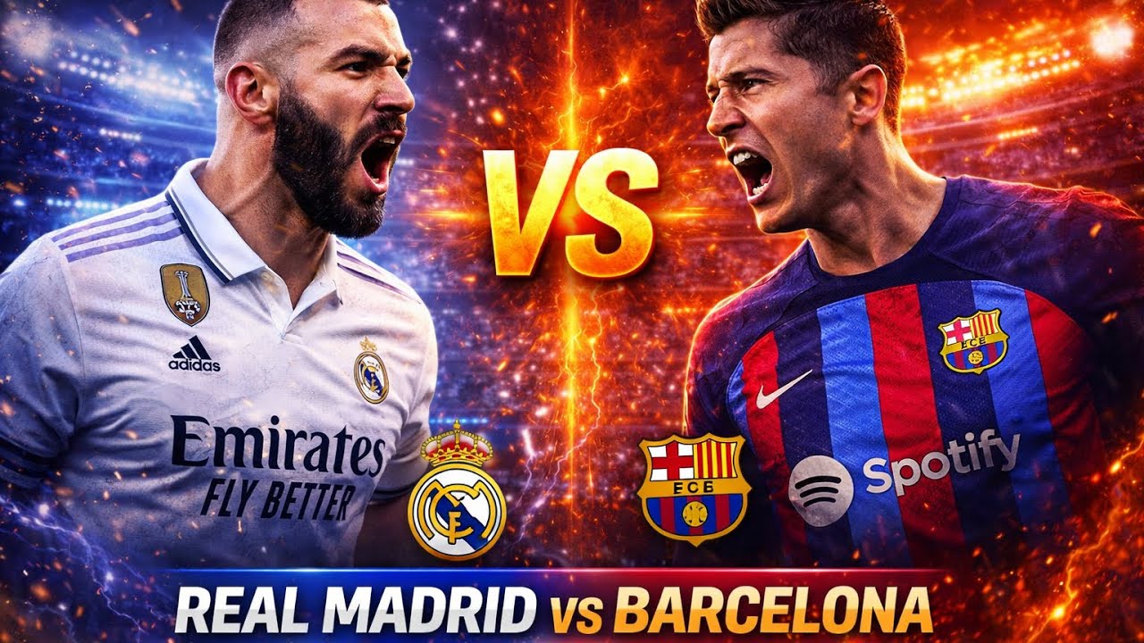 EL CLASICO EXPLODES! 🔥 Real Madrid vs Barcelona | eFootball 2026 | Ps5 | 4K