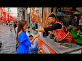 Istanbul walking tour of istiklal avenue  2023 4k travel vlog