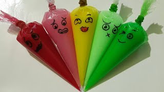 Making Slime with Piping Bags ! Satisfying Slime Videos☆ASMR☆