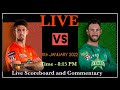 Live Perth Scorchers vs Melbourne Stars | Big Bash League | Match No. 27 (Rescheduled) | PRS vs MLS