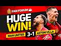SUPER BRUNO TOP 4 SECURE Man United 3 1 Aston Villa Fan S Forum