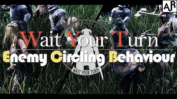 SKYRIM MOD I Wait Your Turn I Enemy Circling Behaviour