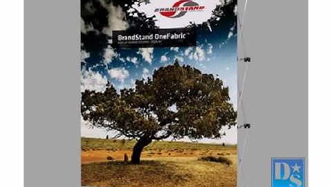 Fabric Display Booth Setup instruction for One Fabric