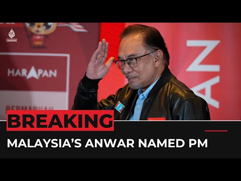 Anwar ibrahim named malaysia's new prime minister