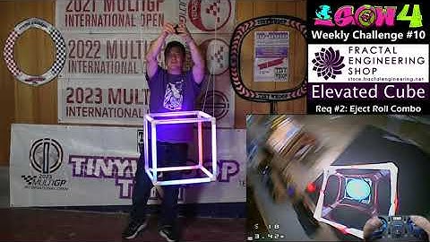 IGOW4 Weekly Challenge #10: Fractal Engineering Elevated Cube