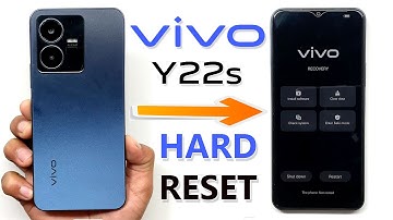 How To Hard Reset Vivo Y22s | Vivo Y22s Password Unlock, Factory Reset | Vivo (V2206) Hard Reset |