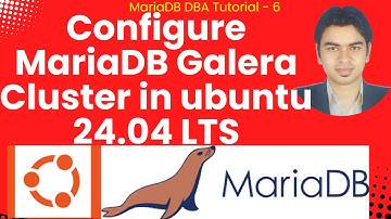 (हिन्दी) Configure MariaDB Galera Cluster in ubuntu 24.04 LTS #mariadb #mysqlcluste #galeracluster
