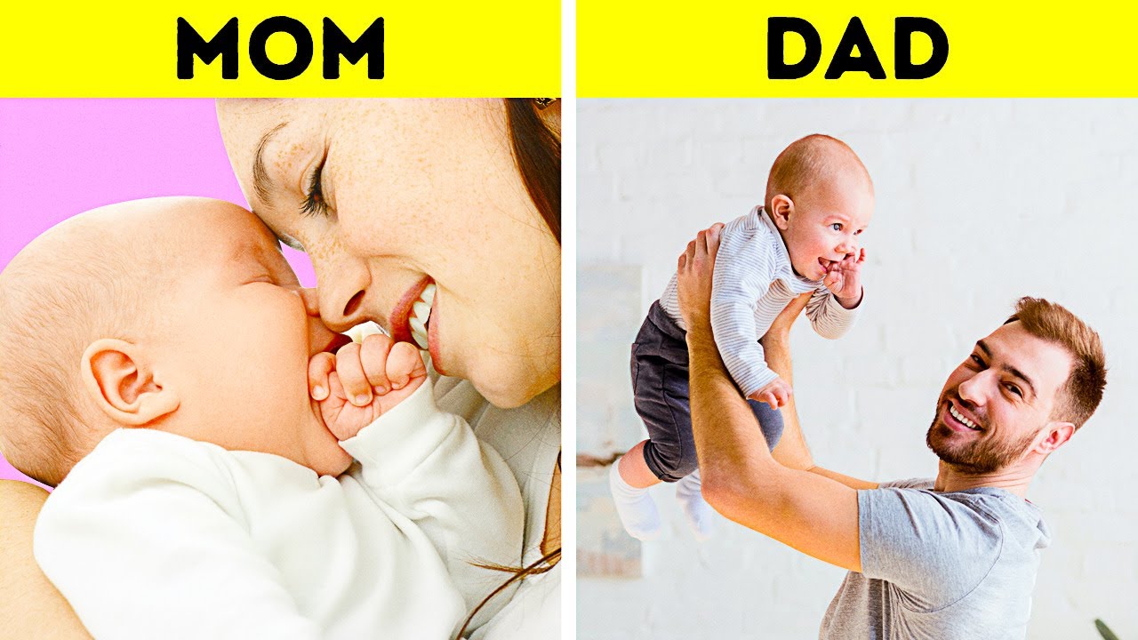 How Does It Feel To Be A MOM and A DAD || Funny Things About Pregnancy