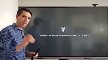 tutortouch Interactive 4K Panel - Three different ways to lock your panel