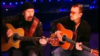 U2´s Bono &amp; The Edge - Van Diemen´s Land Acustic (Dublin 2008)