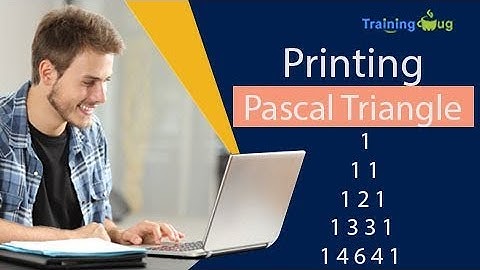 Java code for Printing Pascal Triangle