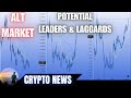 The altcoin market potential leaders  laggardscrypto newswatch all