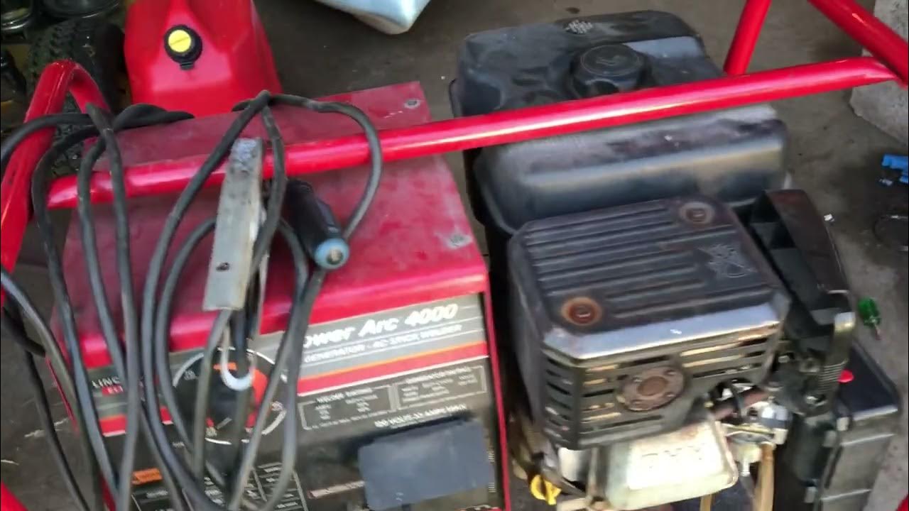 Lincoln Power Arc 4000 Welder for Sale YouTube