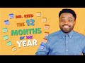 Months of the year song  mr reed  songs for kids