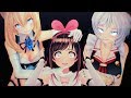 【MMD】Control【キズナアイ、ブラックアイ、ミライアカリ、シロ】【4K 60fps】