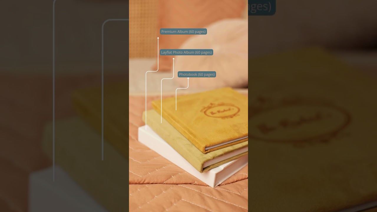 Life unfolds in beautiful chapters. Preserve them in a timeless masterpiece. 