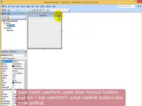 Video Cara Membuka Visual Basic Editor pada Macro Powerpoint