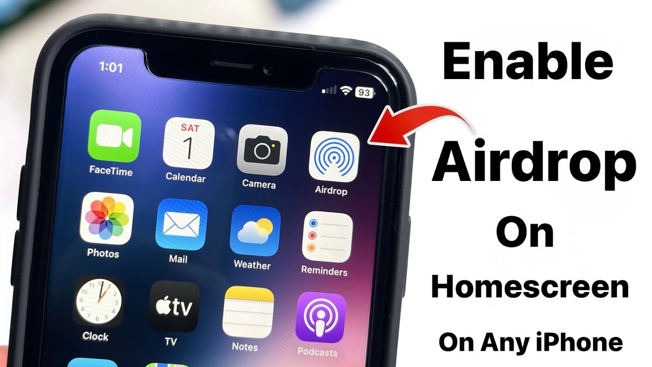 how-to-enable-airdrop-shortcut-on-iphone-homescreen-on-any-iphone-youtube