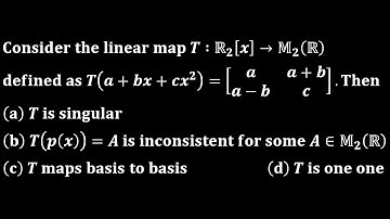 one one and onto linear transformation linear algebra engineering iit jam mathematics gate