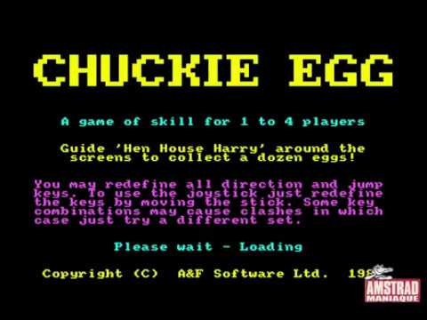 [Amstrad CPC] Chuckie Egg - Longplay