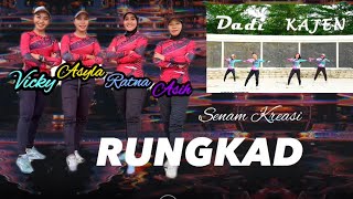 RUNGKAD Senam Kreasi || tik tok virral || Choreo Vara Hokya