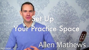 How to set up your perfect practice space!