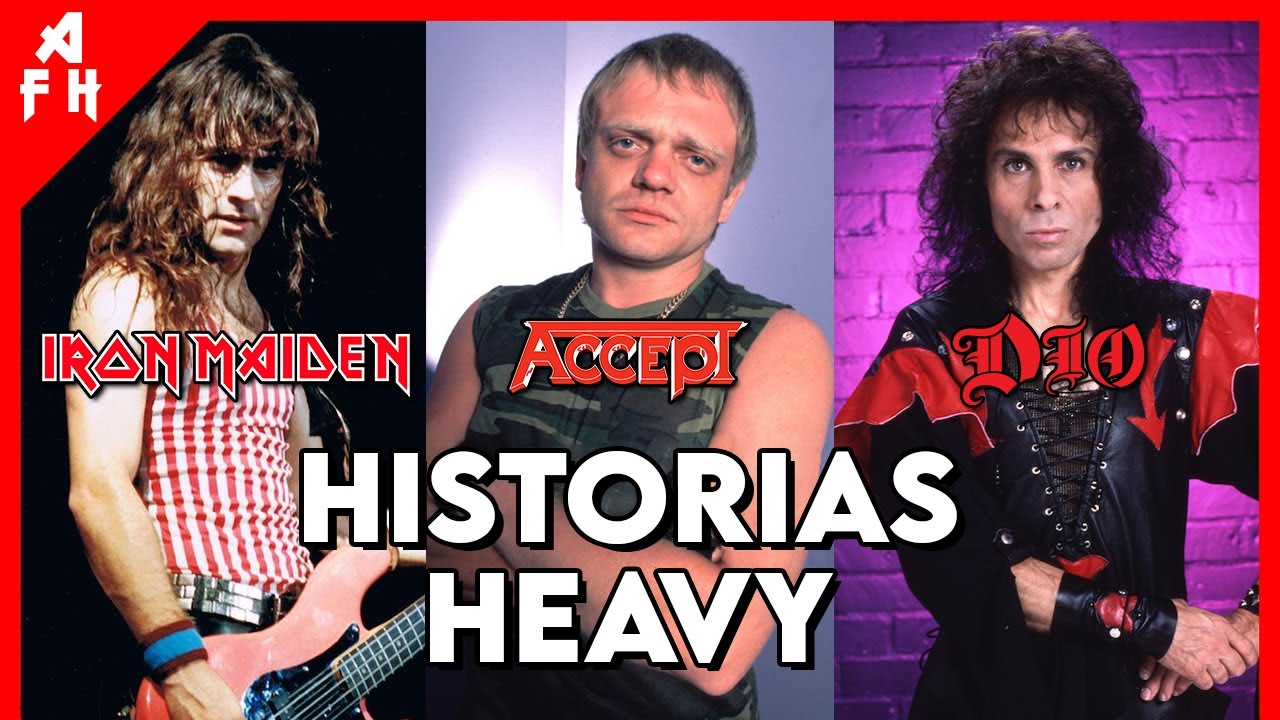 3 HISTORIAS DE BANDAS HEAVY METAL (Iron Maiden, Accept y Dio)