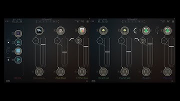 Apps PipaVocalSynthesizer VHSSynth TeraSynth MinimoogModelD FutureDrummer (iPad5 - Zé Osório)