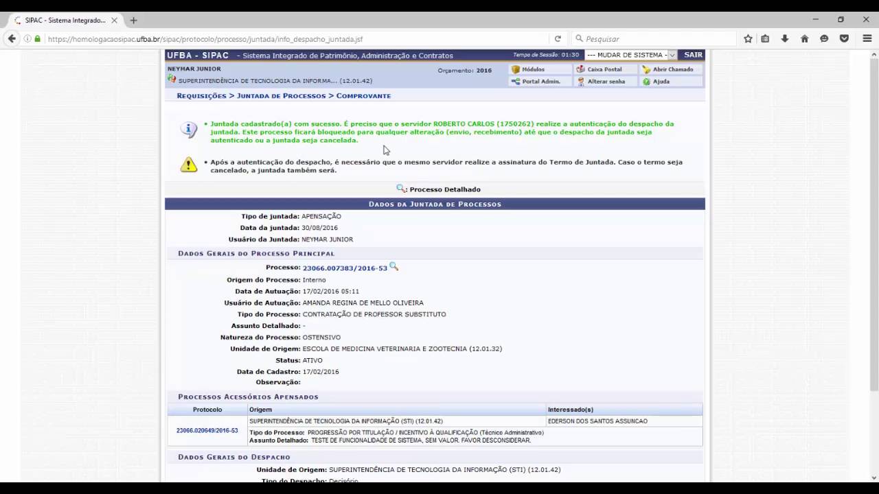 Documento Eletrônico Juntado De Forma Automática - BRAINCP