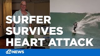 Surfing veteran survives heart attack on wave at Mavericks