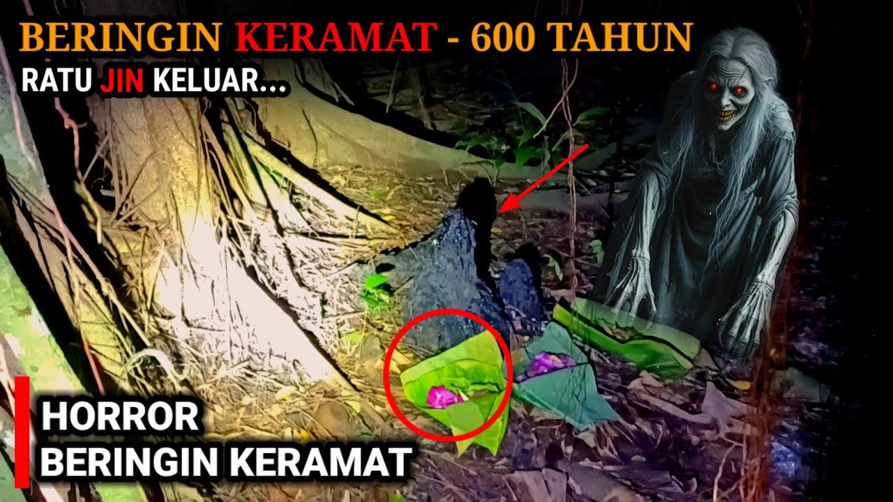 HORROR‼️SARANG KUNTILANAK DI POHON BERINGIN ANGKER 